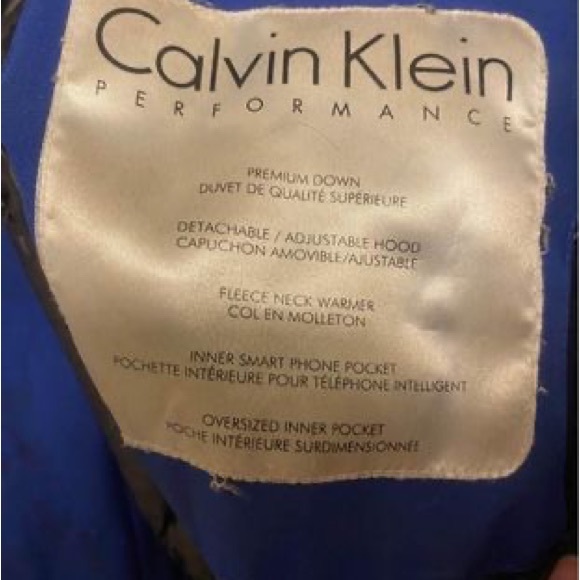 Women’s Calvin Klein Performance Winter Jacket Size X-Small - Picture 4 of 4